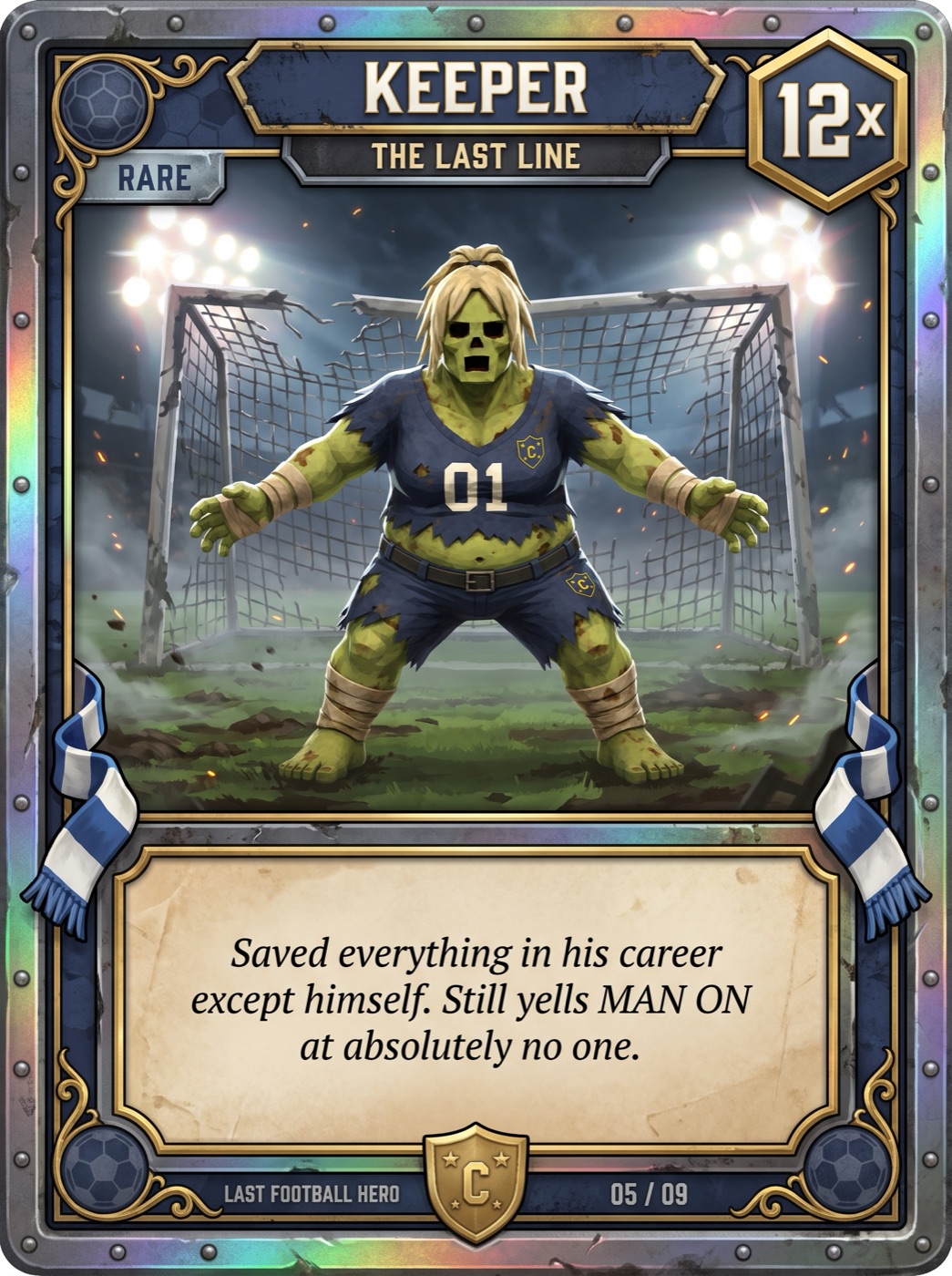 Keeper — The Last Line card